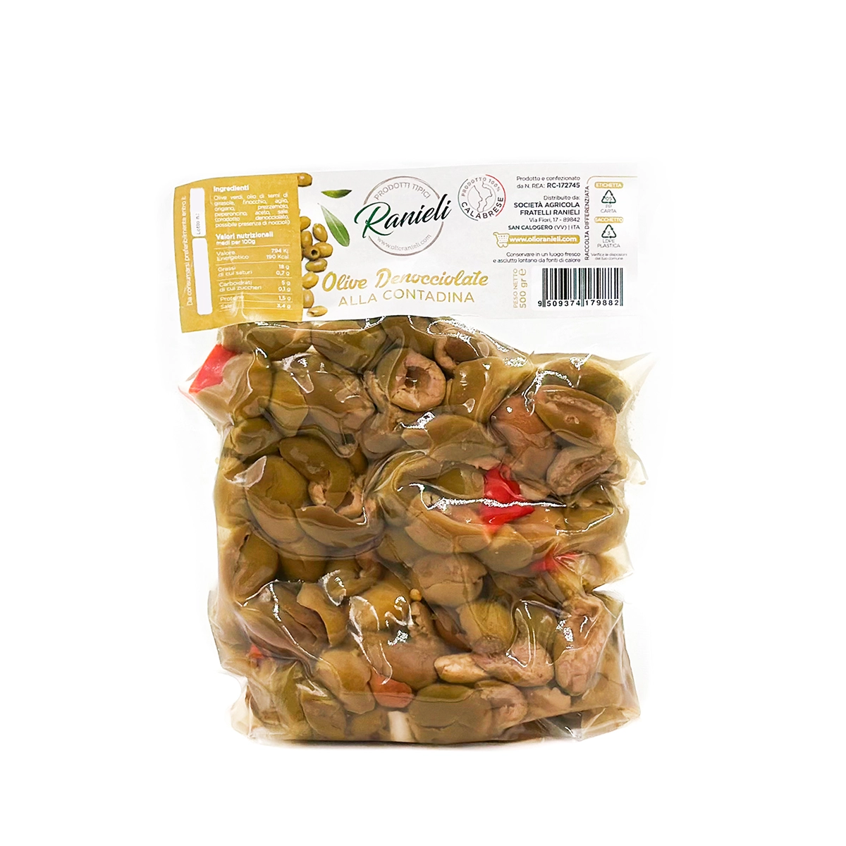 Olive denocciolate alla contadina